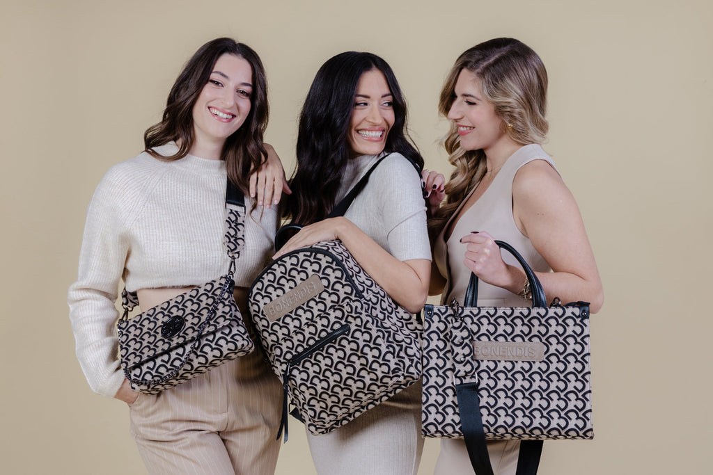 Canvas Tote Large Bag - bonendis