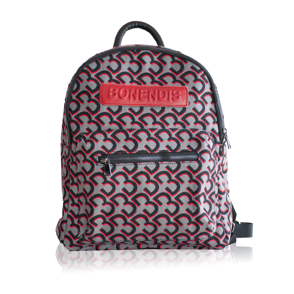 Canvas Classic Backpack Red - Bonendis